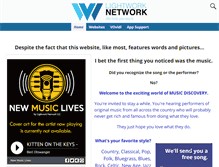 Tablet Screenshot of lightworknetwork.com